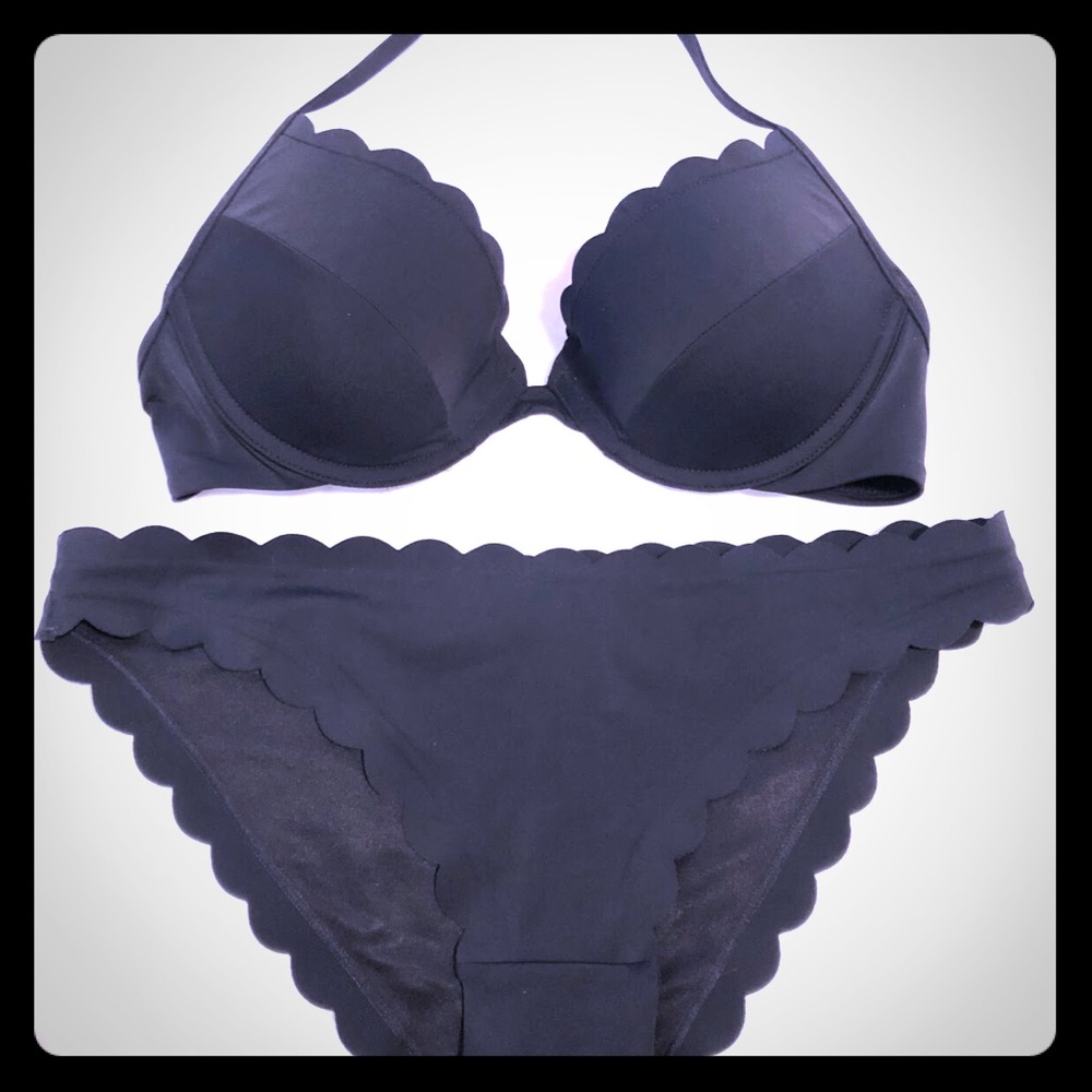 Black H&M 2 Piece Swimsuit